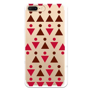 

Red WP005 Triangulos costume drawing stand case for Apple IPhone 7 Plus/8 Plus