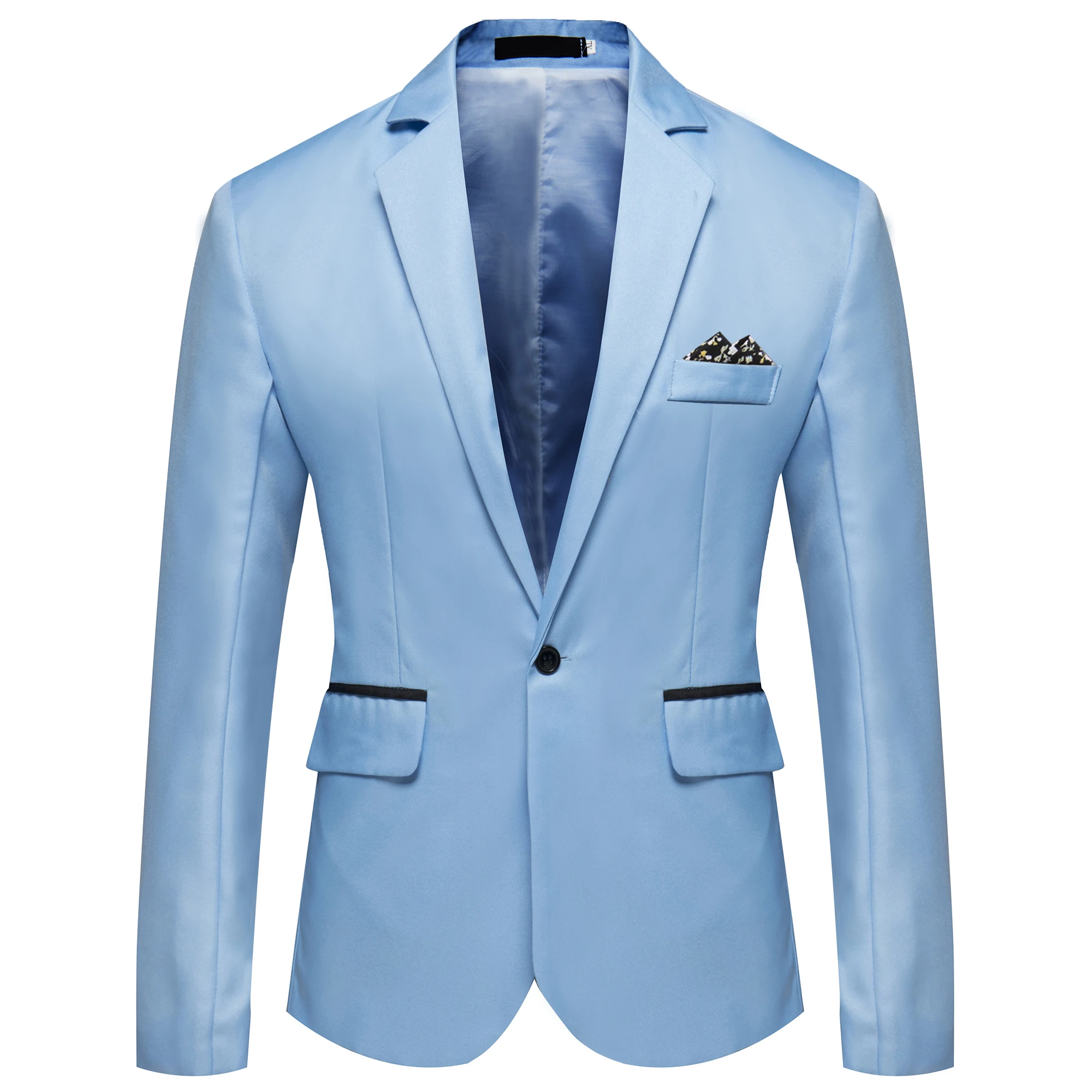 Suit Men Jacket 2019 New Men Handsome Young Student Small Suit Slim Fit Blazer Men Fashion Business Casual Dress Blazer Coat