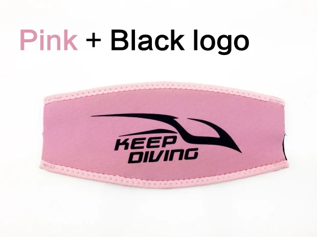 Diving Mask Head Strap Cover Mask Padded Protect Long Hair Band Strap-Wrapper B$ 