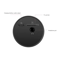 tf כרטיס K7 אלחוטי Bluetooth מיקרופון רב תכליתיים סטריאו מיקרופון חכם Portable נגן מוסיקה KTV קריוקי כיס מיקרופון TF כרטיס AUX (5)