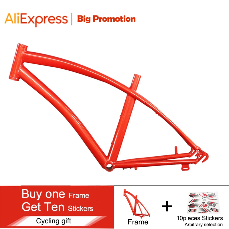 Perfect 700C Steel Bicycle Frame MTB Road Bike Frame Mountain Bike Cadre Velo Vtt Tout Suspendu Quadro Bicicleta Aluminum Framework 1