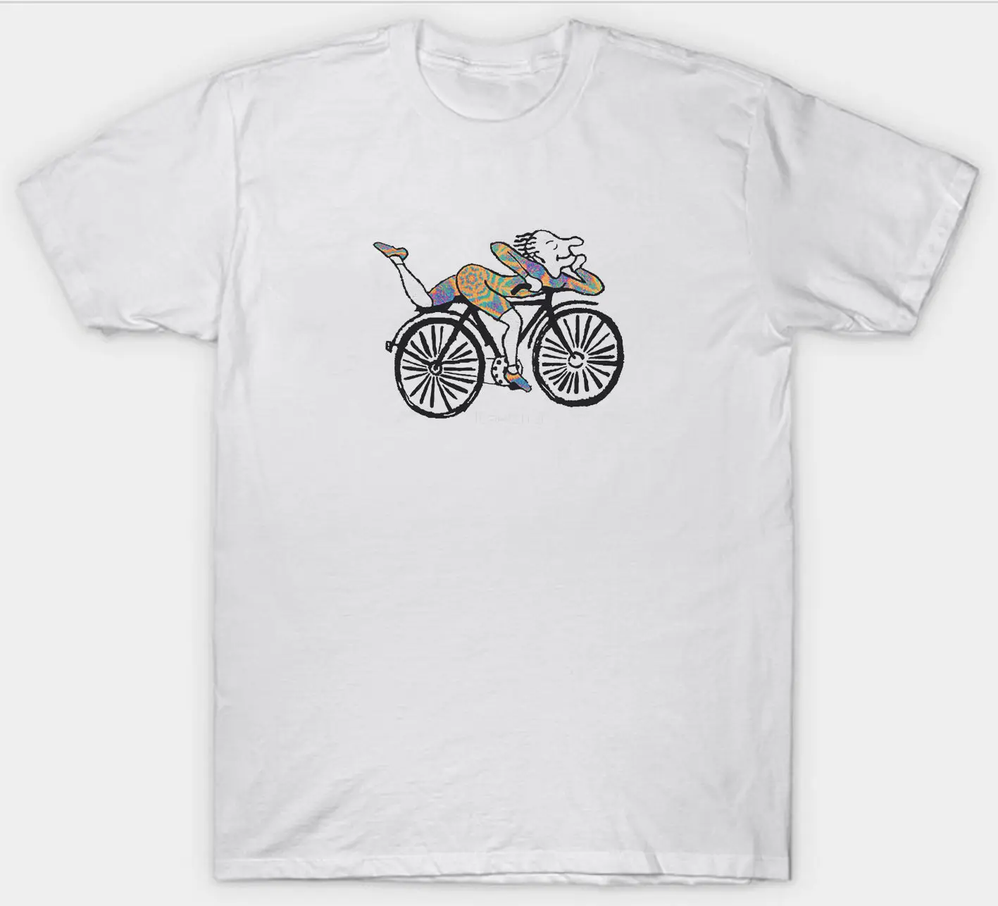 

BICYCLE DAY T SHIRT DR ALBERT HOFFMEN LSD ACID TRIPPY New Fashion Mens Short Sleeve Tshirt Cotton T Shirts Short Sleeve