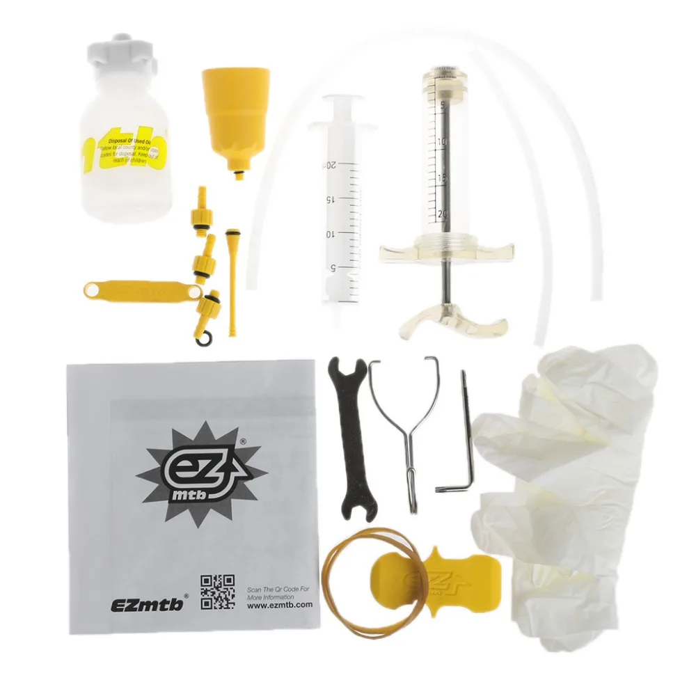 1 Set cycling Bicycle Hydraulic Brake Bleed Tool Kit for shimano tektro magura and Seires Brake System Use Mineral Oil 1 Set cycling Bicycle Hydraulic Brake Bleed Tool Kit for shimano tektro magura and Seires Brake System Use Mineral Oil