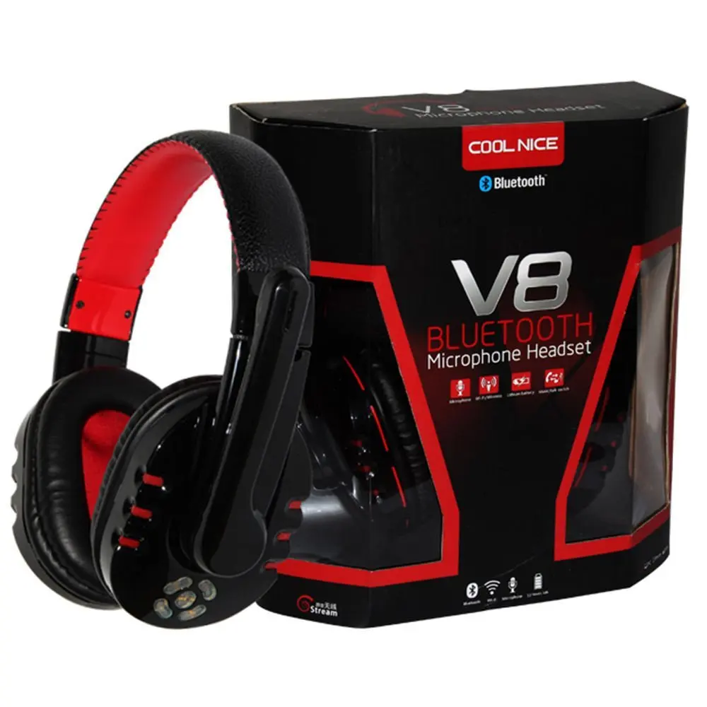 Bluetooth Wireless Gaming Headset Surround Sound Game Headphones