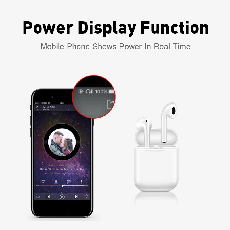 2 шт i11 Tws беспроводные воздушные Мини Bluetooth наушники гарнитуры наушники не i9s i10 для Apple Andorid iPhone