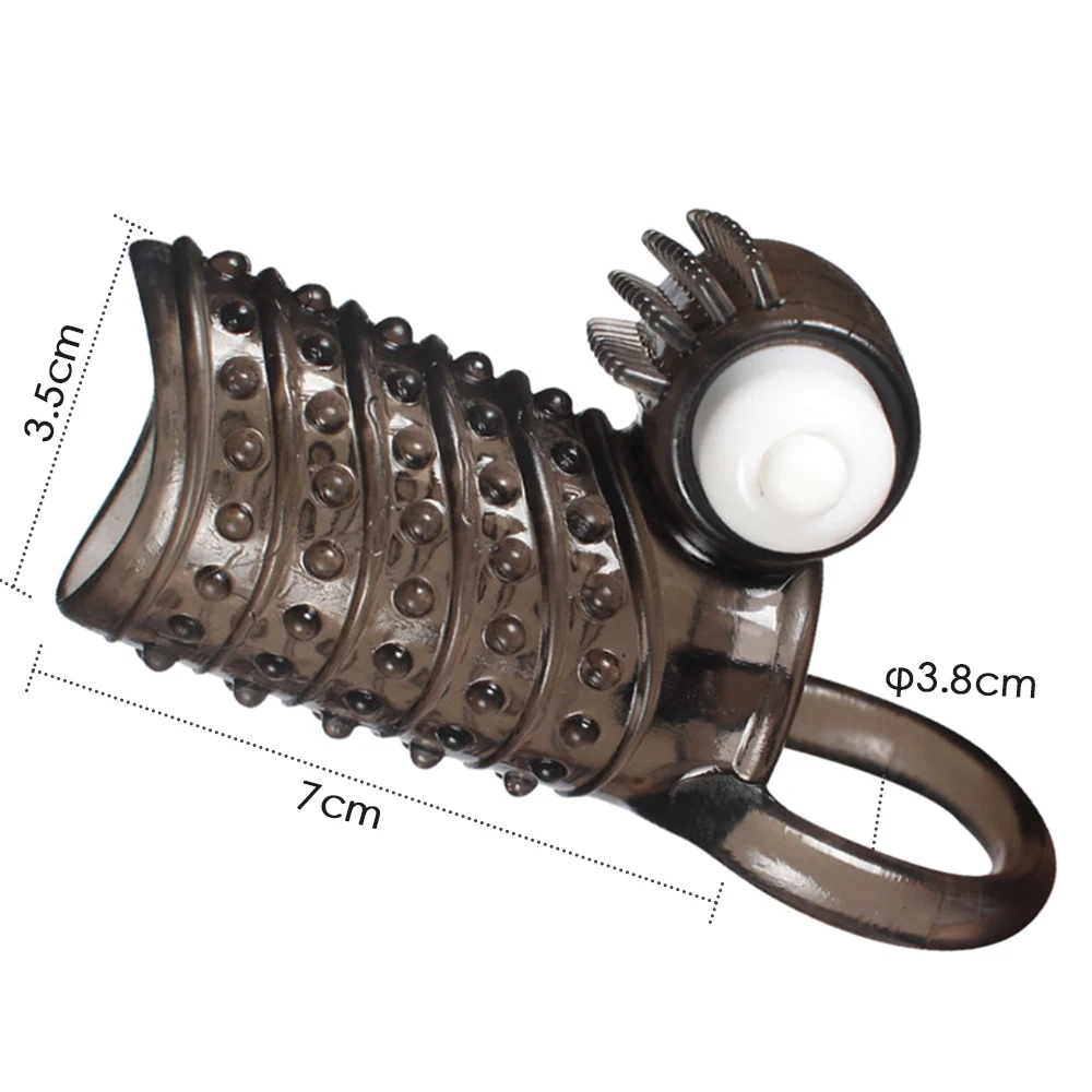 Delayed Ejaculation Penis Ring Vibrator Sex Toy For Men USB Charge Silicone Cock Ring Vibrating On Dick For Sex For Men Cockring (8)