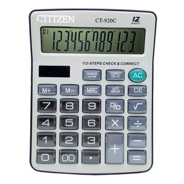 table calculator 12 bit