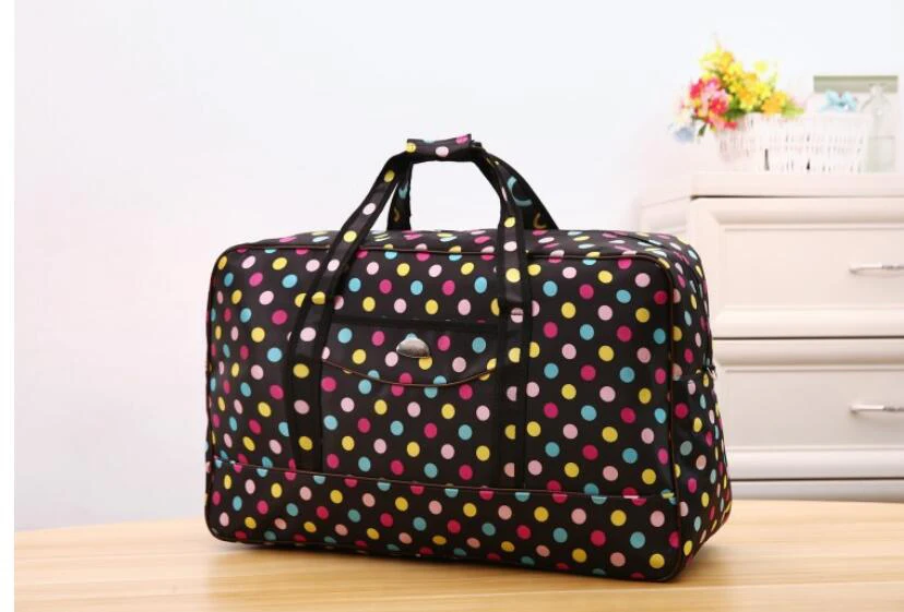 ANAWISHARE Men Travel Bags Large Capacity Women Luggage Travel Duffle Bags Nylon Handbags Big Of Trip Waterproof