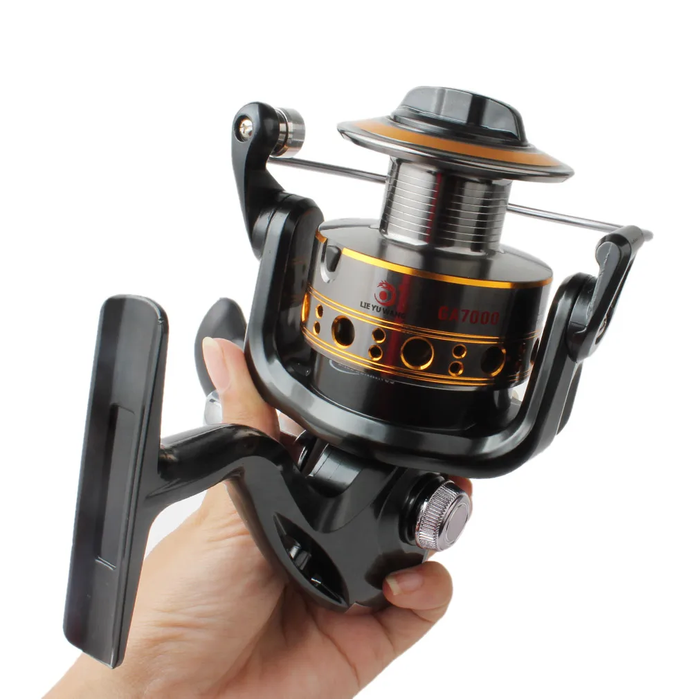 

7000 Series 12+1 BB 4.7:1 Spool Jigging Trolling Long Shot Casting Saltwater Surf Spinning Big Sea Fishing Reel