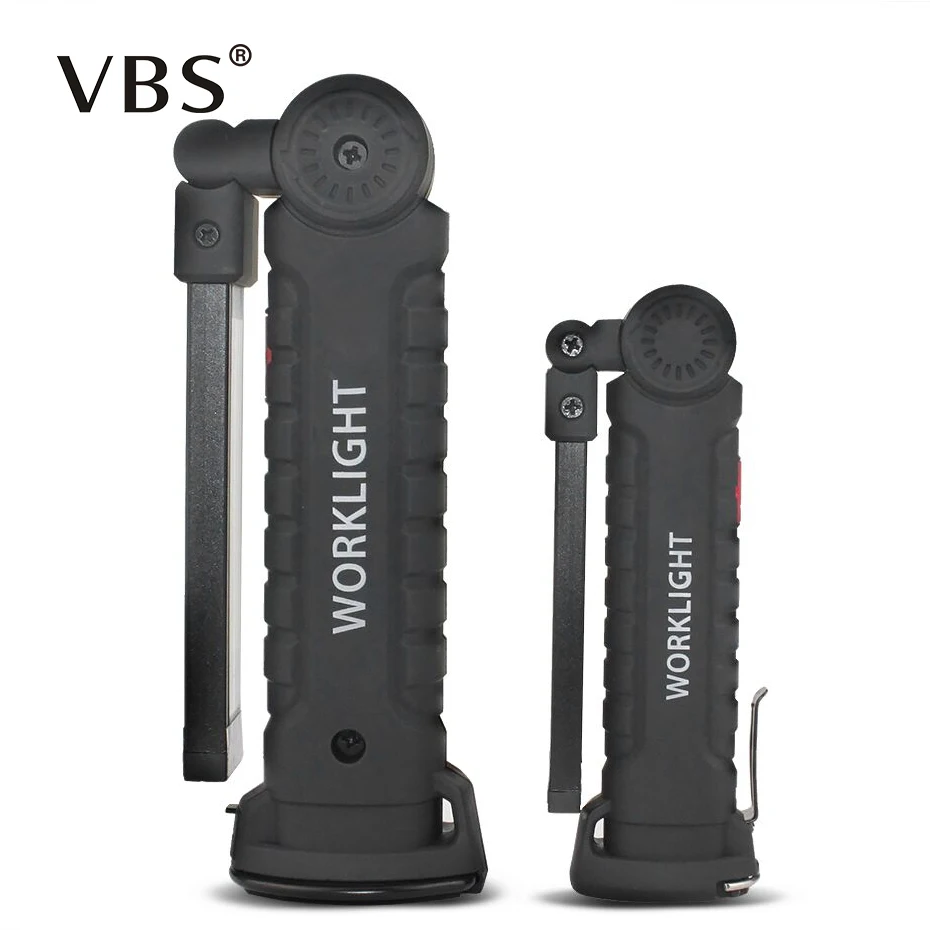 USB Rechargeable Torch flashlight COB Lantern Hanging Lamp