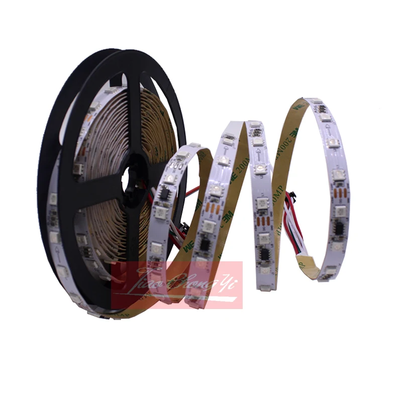 WS2811 16703 IC 5050 светодиодный Светодиодная лента RGB Dream Color Адресуемая 24 В постоянного
