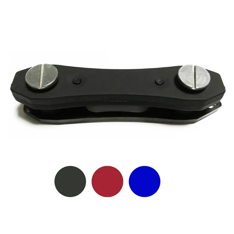 

self defense Outdoor EDC Tool Knife Multi function Mini smart key Key Rings portable key holder LED lamp holder Colorful