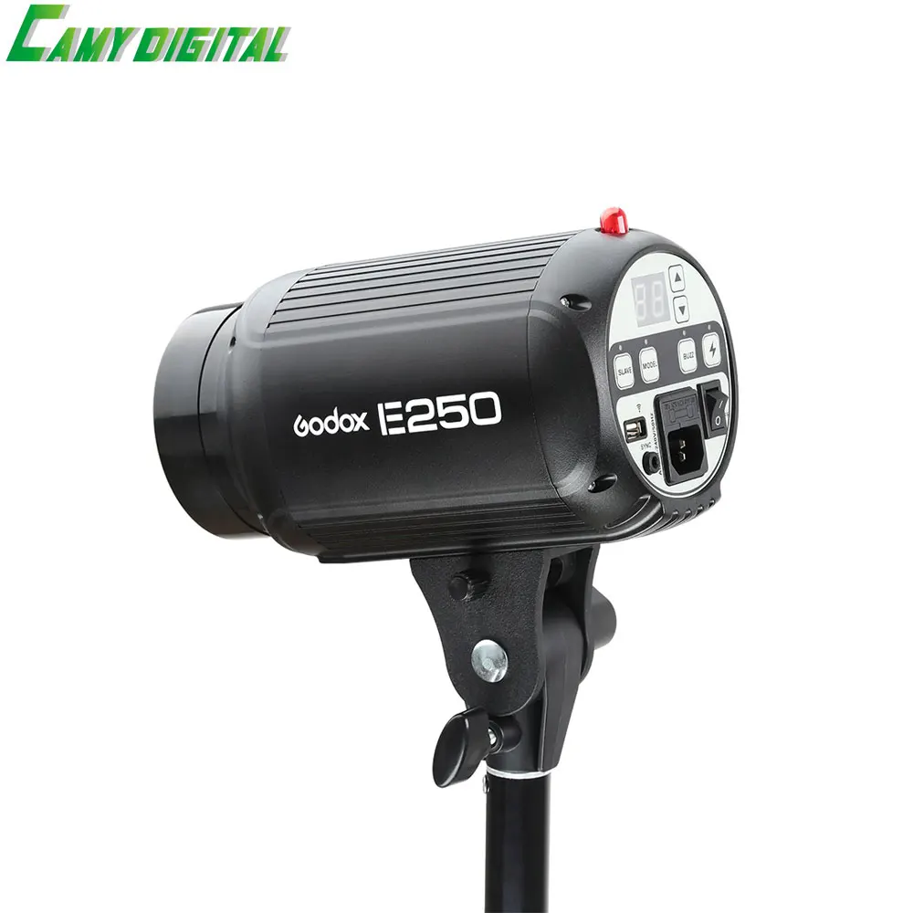 

Godox E Series Mini Studio Flash E250 with USB Compatible with Godox FT-16 Trigger Max Power 250WS GN53