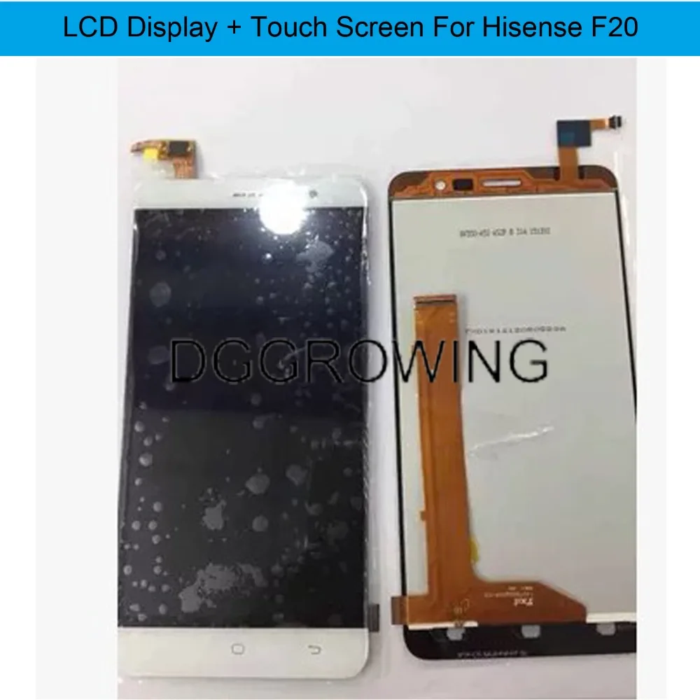 

VDG 1PCS/Lot 5.5 INCHES Tested LCD Display+Touch Screen Display Sensor Replacement Assembly LCD For Hisense F20 HS-F20