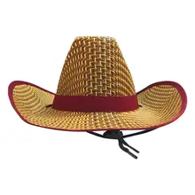 Ковбойская шляпа широкополая шляпа бейсболка для мужчин и женщин рыболовная шляпа ковбойская соломенная шляпа Повседневная летняя мужская и женская джаз шляпа от солнца