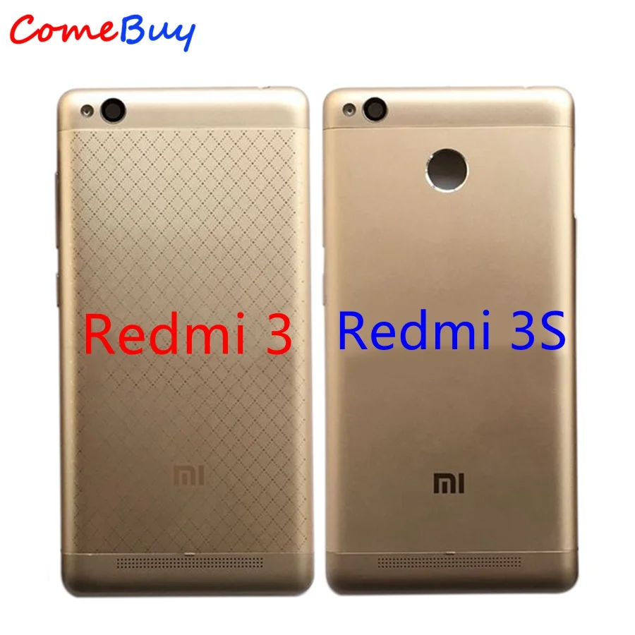 

For Xiaomi Redmi 3S Battery Cover Rear Door Back Housing Case Middle Chassis Replacement For Xiaomi Redmi 3 Battery Cover