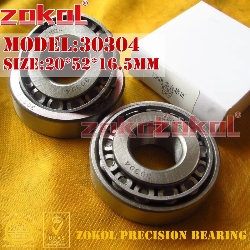 

ZOKOL bearing 30304 7304E Tapered Roller Bearing 20*52*16.5mm
