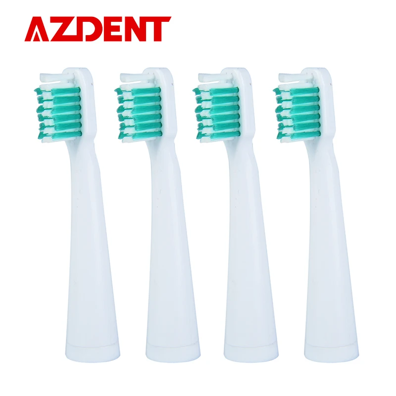 AZdent 4 Pcs/Pack brosse à dents têtes costume pour AZ-06 brosses à dents électriques tête remplacement hygiène buccale