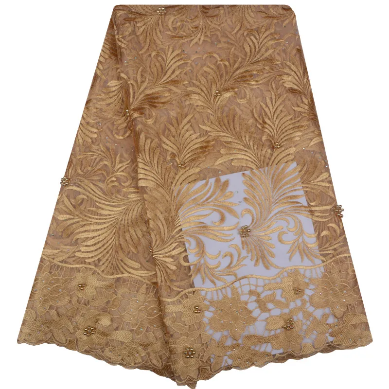 Best Selling African Cord Lace With Stones 2018 High Quality French Fabric For Nigerian 1147 | Дом и сад