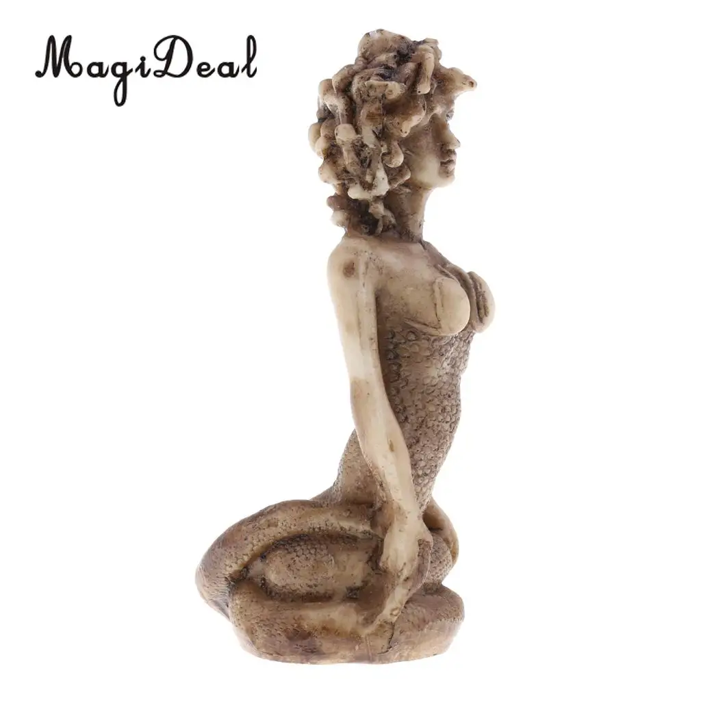 MagiDeal 1Pc Sand Table Scene Snake Demon Figure Model Layout Landscape Scenery for Office Home Room Table Decor Ornament Toy