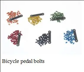 Велосипедный дисковый тормозной ротор Болты Винты MTB часть диск 8 цветов варианты для стальных винтов m5 12 штук