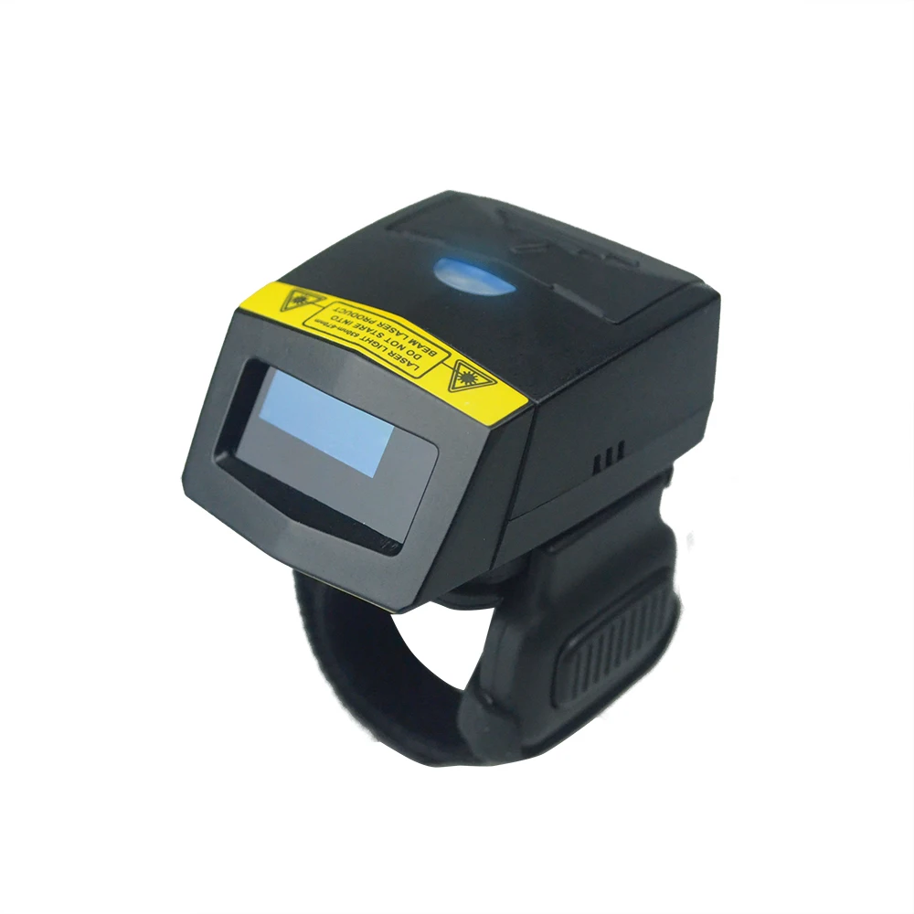 1D Bluetooth портативный переносной кольцевой сканер штрих кода FS01 32 бит USB мини для