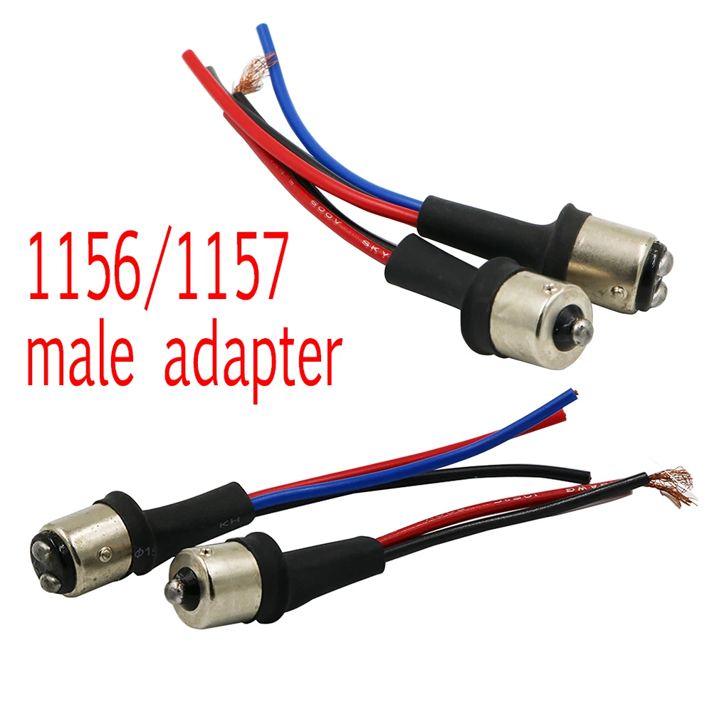 YSY 4 шт. Подробная информация о BAY15S 1156 BAY15D 1157 штекер адаптера жгут проводов для