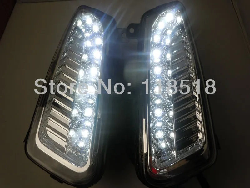 High Quality Daytime Running Lights LED Car DRL For 2011 Volkswagen Vw Polo Hatchback Fog Light