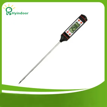 

5 Pcs A Lot LCD Screen 5.9 Inch Long Probe BBQ Cooking Meat Thermometer Kitchen Household Instant Read Temperature Sensor