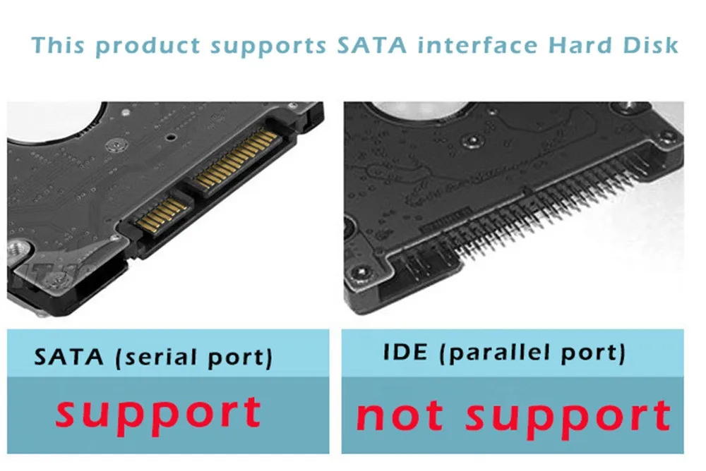 USB 3.0 To SATA 22 Pin 2.5 Inch Hard Disk Drive SSD Adapter Connector Cable Lead gadget for Computer PC Converter Laptop