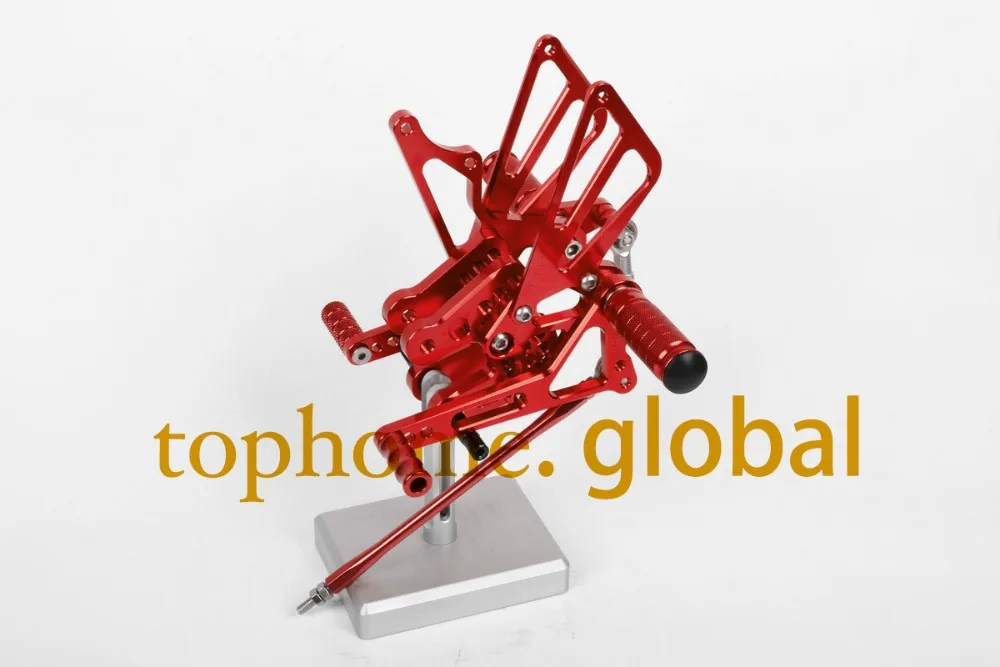 

Motorcycle Red CNC Rearsets Foot Pegs For Suzuki GSXR1000 2007-2008 motorcycle foot pegs