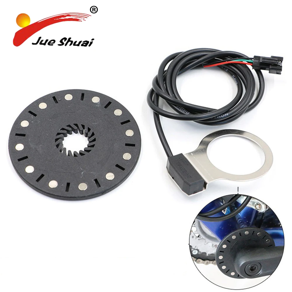 High Quality Electric Bike Pedal Assist Sensor 12 Connect Motor