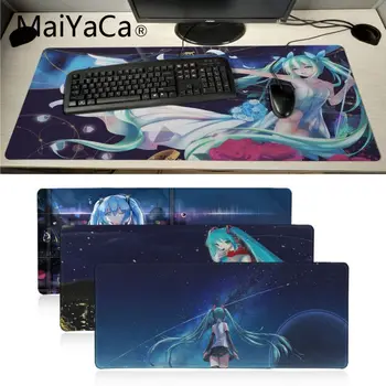 

MaiYaCa My Favorite Anime Vocaloid Hatsune Miku gamer play mats Mousepad Design Pattern Computer Mousemat Gaming Mouse Pad
