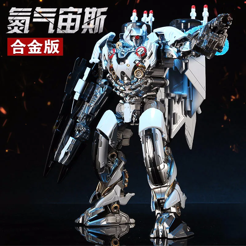 

27Cm Alloy Version Deformation Car Aircraft Robot Transformation Toys Robot Zeus Action Figure Model For Children Kids Gifts