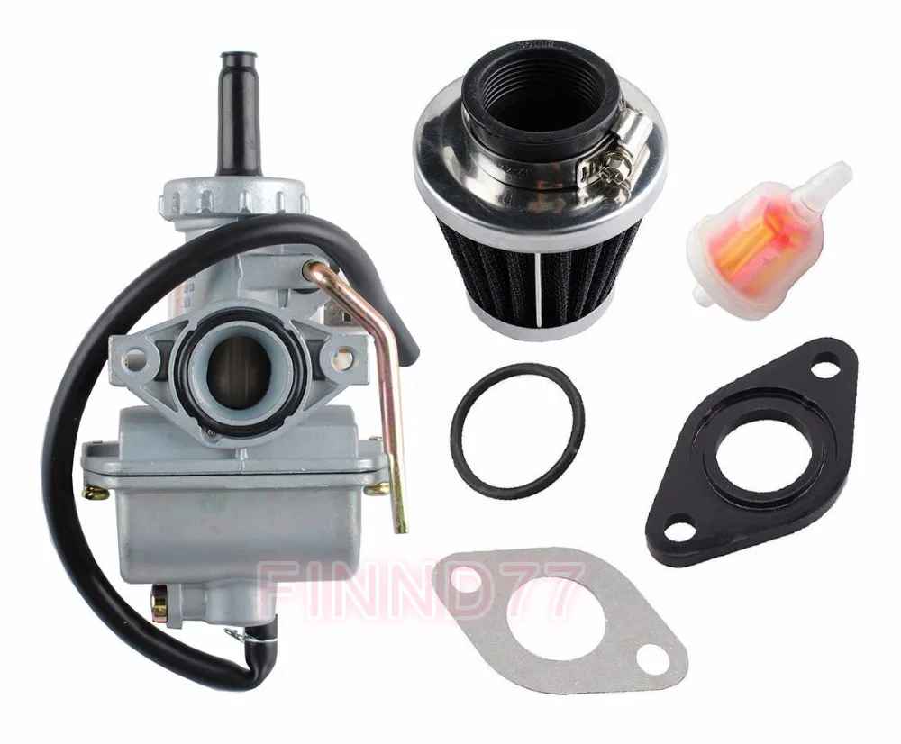 PZ20 Carburetor 35mm Air Filter Fuel Filter KITS for Chinese Made 50cc
