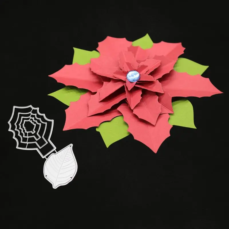 

Flower Embossing Cutting Dies Stencils For Scrapbooking Card Album Photo DIY Decor