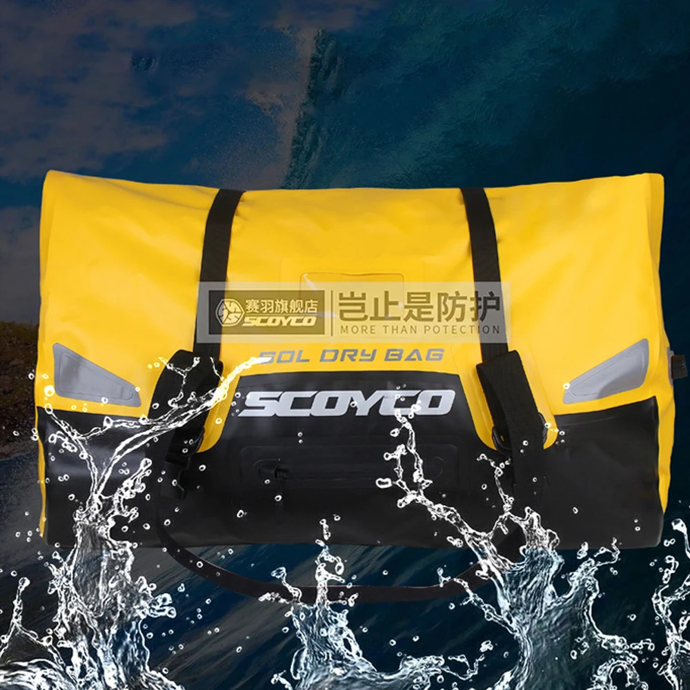 Сумка для мотоцикла SCOYCO 60 л многофункциональная водонепроницаемая сумка клатч