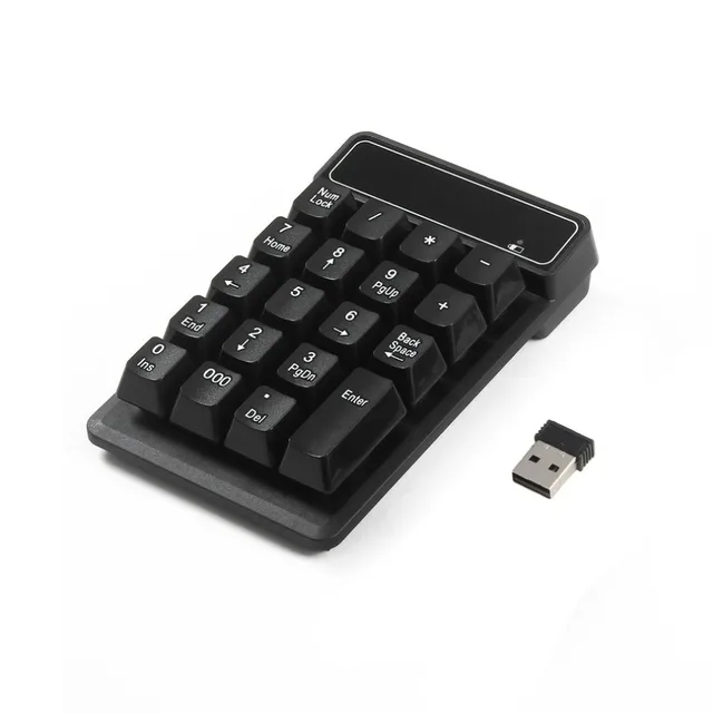 Best Price Hot Sale 2.4G Wireless Mini Numeric Keypad 19 Keys USB Digital Keyboard Ultra Light Number Pad for Desktop Notebook Best Price Hot Sale 2.4G Wireless Mini Numeric Keypad 19 Keys USB Digital Keyboard Ultra Light Number Pad for Desktop Notebook