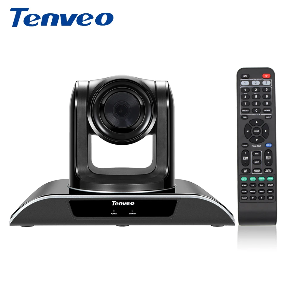 Tenveo 1080p60fps 20X كاميرا زووم USB3.0 PTZ HDMI الناتج HD كاميرا فيديو للمؤتمرات كاميرا المكونات ن اللعب ل HD بث الفيديو