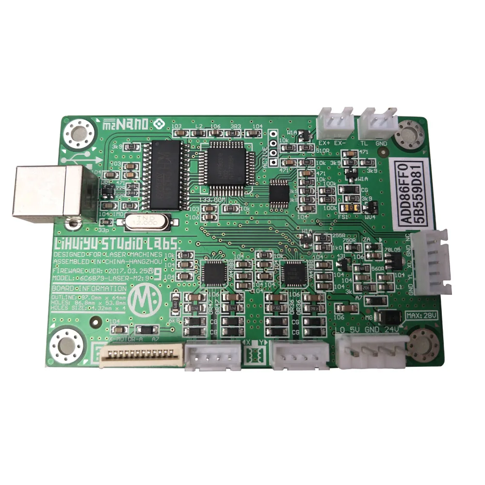 

Lihuiyu controller for K40 CO2 laser engraver Lihuiyu Studio Labs