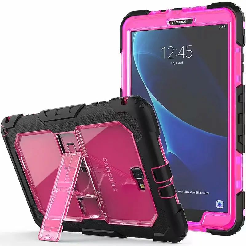 10 1 дюймов детский безопасный Чехол для Samsung Galaxy Tab A A6 2016 T580 T585 SM-T585 T580N Подставка