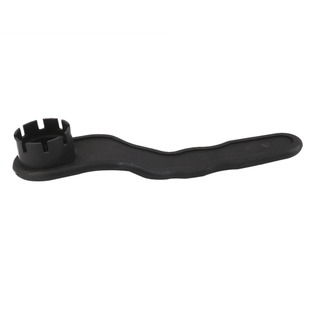 PVC Air Valve Wrench 8-Groove Wrench Spanner for Inflatable Boats Black Inflatable Boat Wrench 8 Groove Wrench 