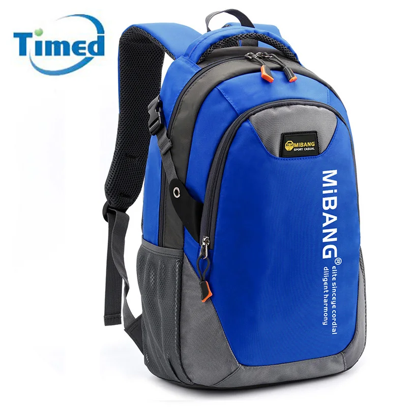 

Men Female New 2016 School Backpacks Fashion Boys' Casual Travel Bag Color block Unisex Portable Outdoors Backbag For Women