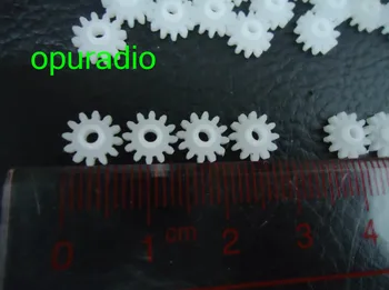

Newest Useful Clarion gears CD drive gear White Plastic Gears Module car Parts Accessories 100Pcs/lot Free shipping