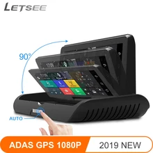 Letsee Z10 HD 7.84 “IPS GPS Per Auto di Navigazione 4G ADAS Full HD 1080 P Della Macchina Fotografica video recorder automobile sat nav Camion navigatori gps