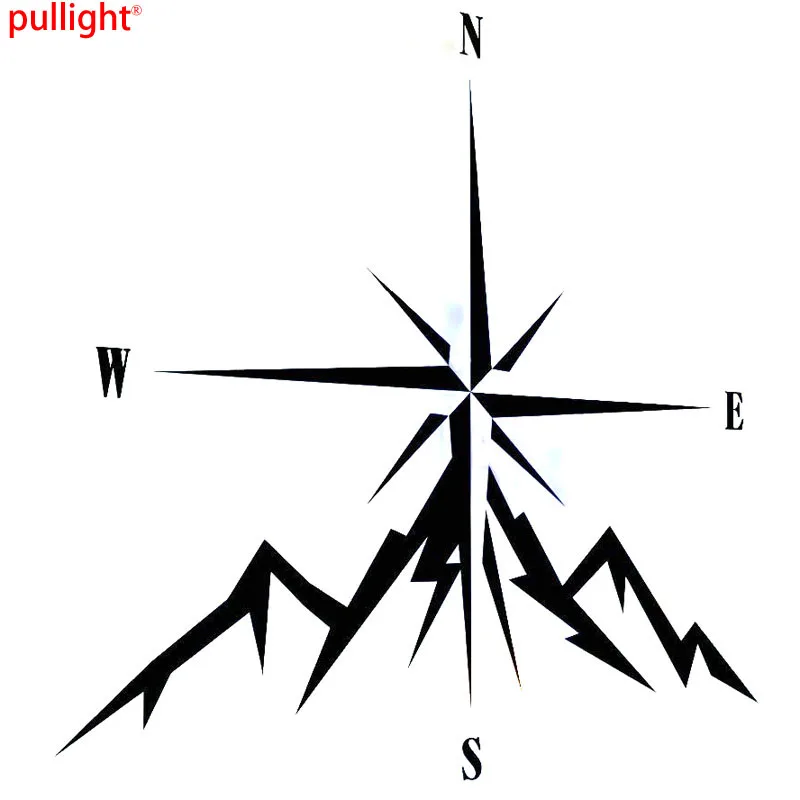 NSWE Fashion Compass Rose Navigate 4x4 Offroad Car Sticker Vinyl Decals NSWE Fashion Compass Rose Navigate 4x4 Offroad Car Sticker Vinyl Decals