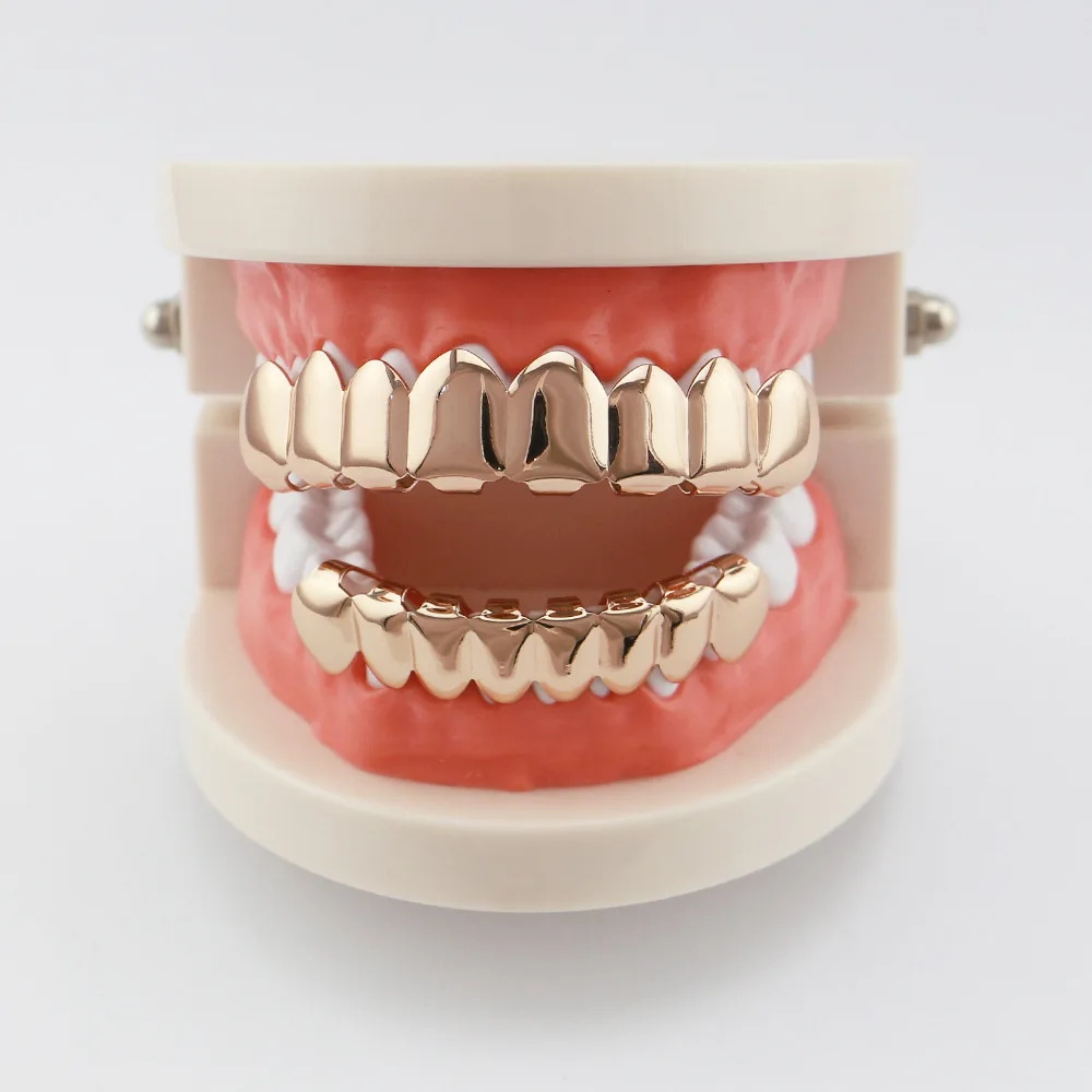 Bnrelease хип хоп грили зубы колпачок Золото Серебро Черный Grillz Зубы Топ нижний Набор Bling зубы рэппер ювелирные изделия