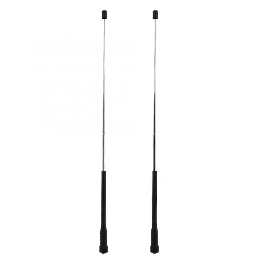 Indoor Antenna Digital Tv Tuner For Pc 2Pcs SMA Female Interphone High Gain Telescopic Antenna Intercom Rod Antenna To Enhance