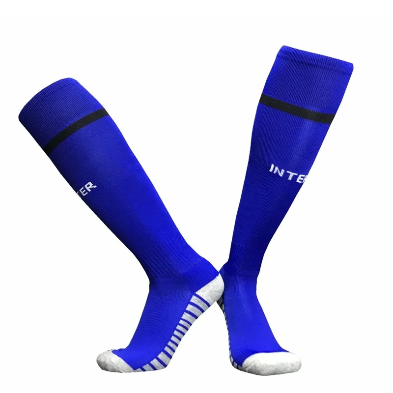 Носки для футбола, профессиональные футбольные клубы, плотные носки, высокие тренировочные гольфы, теплые лыжные носки для взрослых и детей - Цвет: C 3