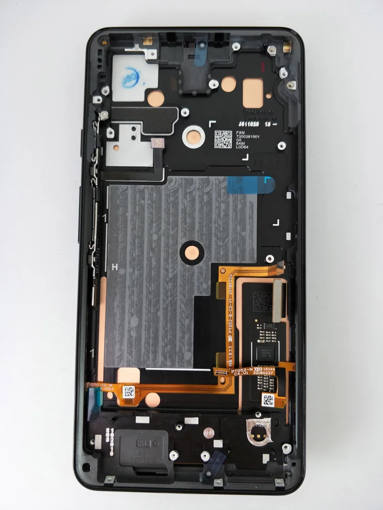 Shyueda P-OLED AAA+ 6," для Google Pixel 3 XL/XL 3 G013C 1440x2960 ЖК-дисплей с сенсорным экраном дигитайзер в сборе - Цвет: Black w Black frame